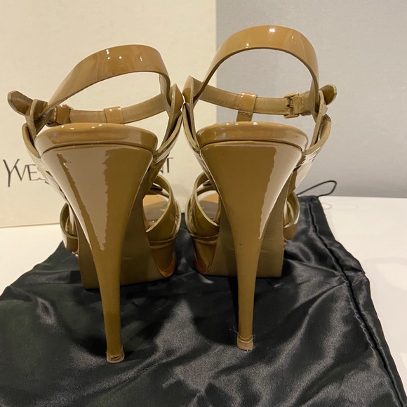 Saint Laurent Tribute Sandals - Picture 3 of 4